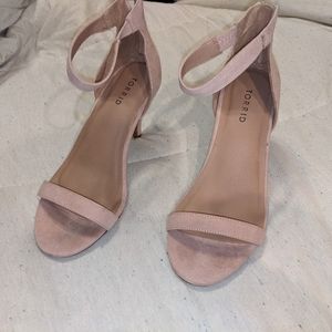 Torrid nude pink heels